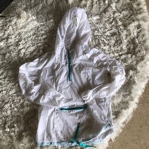 White Lululemon Windbreaker